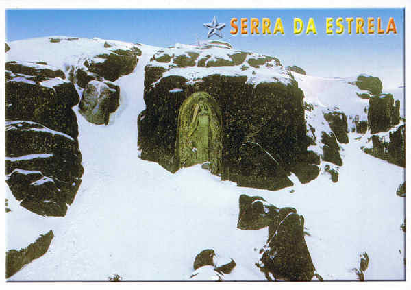 SEN - 0003 SERRA DA ESTRELA (PARQUE NATURAL) Beira Alta PORTUGAL  Nossa Senhora da Estrela Ed. GRAFIPOST - Editores e Artes Gr�ficas,Lda - TEL.: 214342080 FILIAL-LOUL� - 2006 - Dim. 15x10,5 cm - Col. Manuel B�ia (2010)