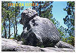 SEV-0012 - SERRA DA ESTRELA (PARQUE NATURAL) Beira Alta PORTUGAL Pedra do Urso. Covilh� - Ed. GRAFIPOST - Editores e Artes Gr�ficas,Lda - TEL. 214342080 FILIAL-LOUL� - 2006 - Dim. 15x10,5 cm - Col. Manuel B�ia (2010)