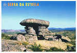 055- SEV-0020 - SERRA DA ESTRELA (PARQUE NATURAL) Beira Alta PORTUGAL Pedra abrigo de pastores - Ed. GRAFIPOST - Editores e Artes Gr�ficas,Lda - TEL. 214342080 FILIAL-LOUL� - 2006 - Dim. 15x10,5 cm - Col. F�tima B�ia (2010)