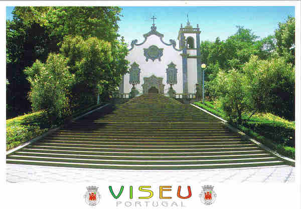 N.� 22 - VISEU - Igreja dos Terceiros Beira Alta PORTUGAL - Ed. GRAFIPOST FILIAL-LOUL� Exclusivo: PAPIRO Tels. 232436892 / 232459596 - SD - Dim. 15x10,5 cm - Col. F�tima B�ia (2010).
