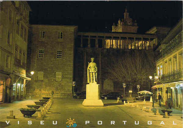 N.� F 1.372 - Viseu. Pra�a D. Duarte - Ed. FORWAYS, LDA, TEL. 219310882 - SD - Dim. 15x10,5 cm - Col. F�tima B�ia (2010).