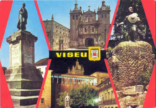 N� 515 - VISEU. S� Catedral - Edi��o Lifer, Porto - Dim. 14,9x10,5 cm - Circulado em 1973 - Col. A. Monge da Silva