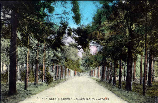 N� 3 - S�O MIGUEL. Sete Cidades - Edi��o an�nima - Dim. 14x9 cm - Col. A. Monge da Silva (cerca de 1910)