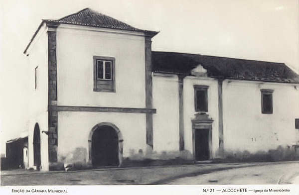N� 21 - ALCOCHETE. Igreja da Misericordia - Edi��o da C�mara Municipal de Alcochete (1993) - Dim. 14x9,1 cm - Col. Am�lcar Monge da Silva