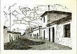 SN - ALDEIA NOVA DE S�O BENTO. Rua Dr. Alb�rico A. N. de Figueiredo (Antiga Rua das Pedras) - Edi��o FRANCISCO DA CRUZ LOURO (Desenho N6 de 1979) - SD - Dim. 14,8x10,5 cm - Col. A. Monge da Silva