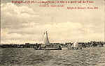 S/N_PORTUGAL ILHAVO_Costa Nova_A Ria e a parte sul da Praia_Clich� de Gomes Madail_Ed. de Madail e Mario Melo - SD - Dim. 13,7x8,8 cm. - Col. �nio Semedo (Circ. em 1917).