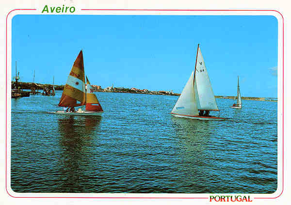 N.� 1 - AVEIRO Costa Nova - Ed. �ncora - Dim.15x10,5cm - Col. M�rio Silva.