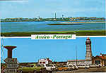 N.� 41 AVEIRO Pormenor da Barra e Costa Nova - Ed. Bruno da Rocha - SD - Dim. 15x10,5 cm - Col. M�rio Silva.