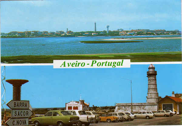 N.� 41 AVEIRO Pormenor da Barra e Costa Nova - Ed. Bruno da Rocha - SD - Dim. 15x10,5 cm - Col. M�rio Silva.