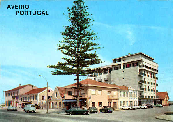 N.� 1616 - AVEIRO Zona da Barra e Hotel Barra - Ed. Perla - SD - Dim 10,8x10,5 cm - Col. M�rio Silva.