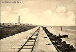 SN - AVEIRO. Farol e Barra - Edi��o Casa Baptista Moreira, AVEIRO - SD - Dim. 12,9x8,8 cm. - Col. �nio Semedo.