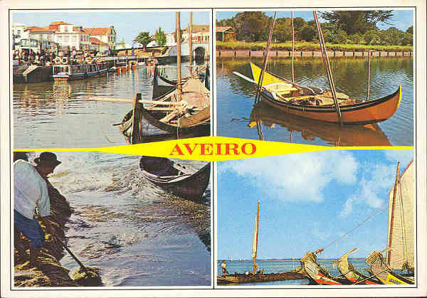 N.� 1263/A - AVEIRO Portugal - Edi��o do Centro de Caridade "Nossa Senhora do Perp�tuo Socorro" - S/D - Dimens�es: 14,9x10,4 cm. - Col. �nio Semedo.