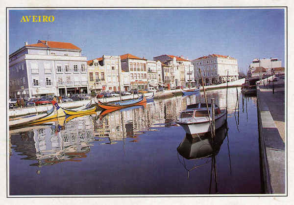 N.� 1448 - AVEIRO - Portugal Canal Central - Ed. do Centro de Caridade "Nossa Senhora do Perp�tuo Socorro", PORTO - Dim. 15x10,5 cm - Col. M�rio Silva.