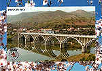 N.� 1 - Ponte Sarmento Rodrigues sobre o Rio Douro Barca de Alva - Figueira de Castelo Rodrigo - Ed. C�mara Municipal de Fig. Castelo Rodrigo - Dim.15x10,5 cm - Col. M�rio Silva.