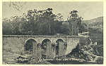 SN - CALDAS DA FELGUEIRA. Ponte sobre o Rio Mondego - Edi��o MIRANDA E IRM�O de Canas de Senhorim - Circulado em  1966 - Dim. 14,1x9 cm - Col. A. Monge da Silva