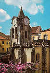 SN - Portugal - Caldas da Rainha - Torre da igreja matriz Nossa Senhora do P�pulo - Editor RAN - D�cada de 1970 - Dim. 15x10 cm. - Col. M. Chaby