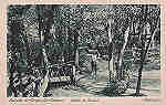 SN - Portugal. Caldas da Rainha. Entrada do Parque de Faian�as - Editor Vale e C - Editado 1921 - Dim 9x14 cm. - Col. M. Chaby