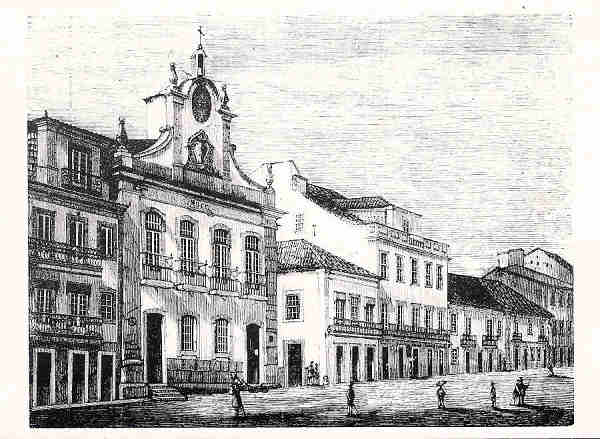 N� 2 - Portugal - Caldas da Rainha. Caldas de ontem - Pra�a da Rep�blica - Editor Casa da Cultura das Caldas da Rainha - Dim. 14,4x10,5 cm. - Col. M. Chaby
