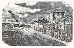 N� 4 - Portugal. Caldas da Rainha. Caldas de ontem - Esta��o dos Caminhos de Ferro - Editor Casa da Cultura das Caldas da Rainha - Dim. 14,5x10,5 cm. - Col. M. Chaby