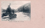 SN - Portugal. Caldas da Rainha. Rio de Tornada - Editor Cabeleireiro de Lisboa, Pra�a Maria Pia n� 12 (Editado em 1903) - Dim. 9x14,3 cm - Col. M. Chaby