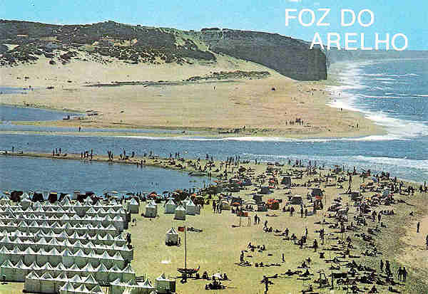 SN - Portugal. Caldas da Rainha. Foz do Arelho. Aspecto da Lagoa - Editor �ncora (D�cada de  1970) - Dim. 15x10 cm. - Col. M. Chaby