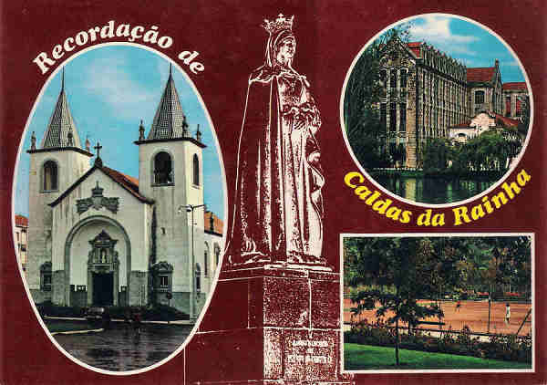 SN - Portugal. Caldas da Rainha. Recorda��o de Caldas da Rainha - Editor G�tica - (D�cada de 1970) - Dim. 15x10 cm. - Col. M. Chaby