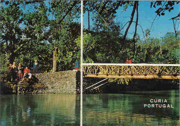 N� 2243 - CURIA - Recantos da Curia - Ed. �ncora, Lisboa - 14,8X10,3 cm. - Col. A. Sim�es 1059.