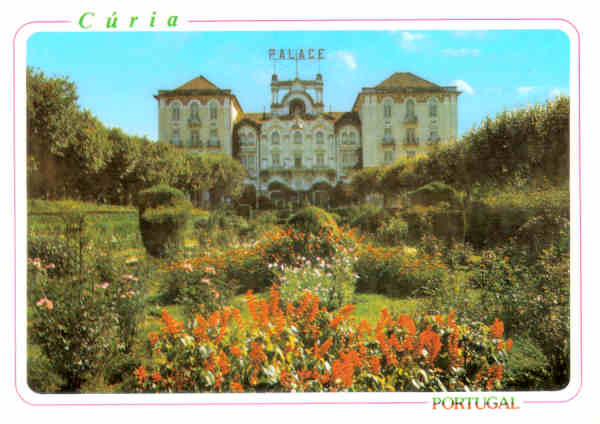N� 2371-CURIA-Portugal-Palace-Ed ANCORA-14,9x10,5cm-Colec A SIMOES 1064.