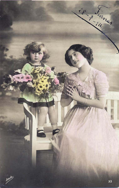 N� 33 - Edi��o Decobe - Circulado em 1911 - Dim. 14,2x9 cm - Col. Am�lcar Monge da Silva