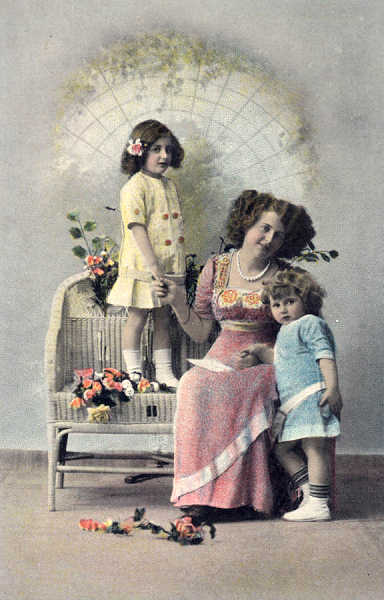 S�rie 1249 - Edi��o an�nima impressa na Alemanha - Dim. 13,7x8,7 cm - Col. Am�lcar Monge da Silva (cerca de 1910)