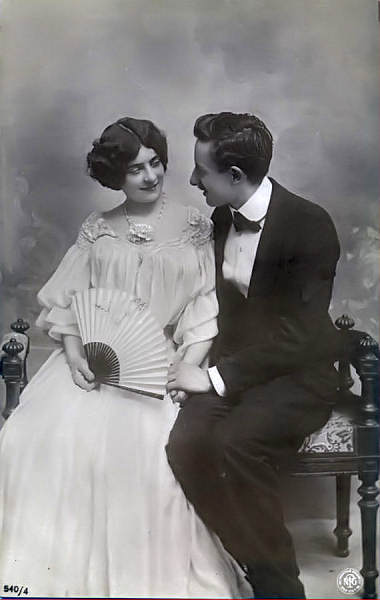 Serie 540/4 - Editor Neue Phtographiche Gesellschaft AG, Steglitz, Alemanha - Dim. 13,7x8,5 cm - Col. Am�lcar Monge da Silva (cerca de 1904)