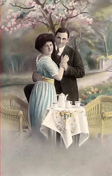 Serie 1125/1 - Edi��o an�nima impressa na Alemanha - Dim. 13,5x8,5 cm - Col. Am�lcar Monge da Silva (cerca de 1910)