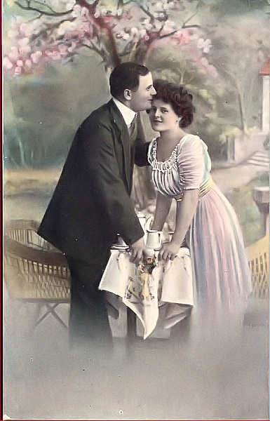 Serie 1125/4 - Edi��o an�nima impressa na Alemanha - Dim. 13,5x8,5 cm - Col. Am�lcar Monge da Silva (cerca de 1910)