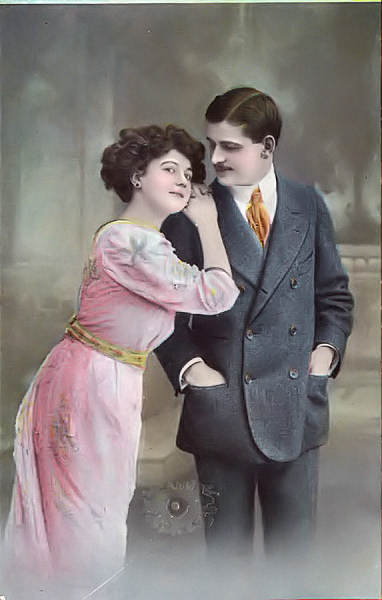 Serie 1151 - Edi��o an�nima alem� - Dim. 13,6x8,7  cm - Col. Am�lcar Monge da Silva (cerca de 1910)