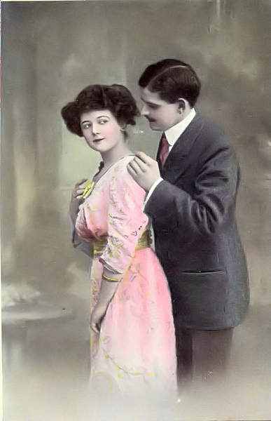 Serie 1151 - Edi��o an�nima alem� - Dim. 13,6x8,7  cm - Col. Am�lcar Monge da Silva (cerca de 1910)