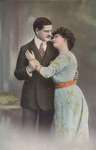 Serie 1151 - Edi��o an�nima alem� - Dim. 13,6x8,7  cm - Col. Am�lcar Monge da Silva (cerca de 1910)