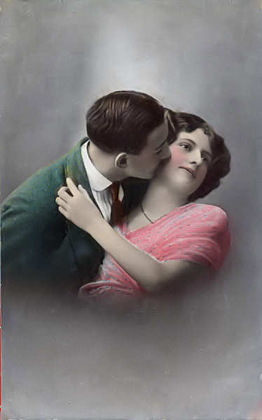 S�rie 1244 - Edi��o an�nima alem� - Dim. 13,5x8,8 cm - Col. Am�lcar Monge da Silva (cerca de 1910)