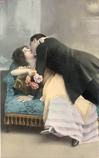 Serie 1272 - Edi��o an�nima impressa na Alemanha - Dim. 13,7x8,7 cm - Col. Am�lcar Monge da Silva (cerca de 1910)