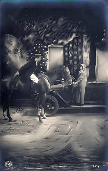 S�rie 3674 - Editor Neue Photog Geselshaft, Berlin - Dim. 13,7x8,6 cm - Col. Am�lcar Monge da Silva (cerca de 1910)