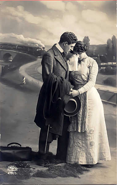 S�rie 4750/3 - Edi��o Regel & Krug, Alemanha - Dim. 13,5x8,5 cm - Col. Am�lcar Monge da Silva (cerca de 1910)