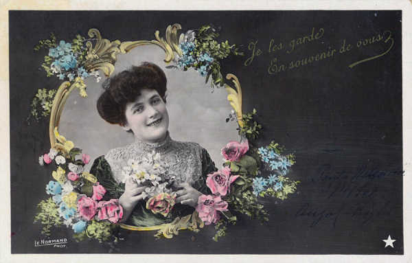 S�rie 3111 - Edi��o Cartes Postales �toile, Fran�a - Circulado em 1907 - Dim. 14x9 cm - Col. Am�lcar Monge da Silva