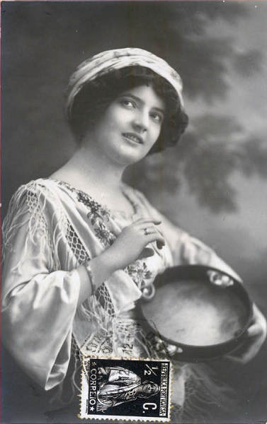 S�rie 5187-5 - Edi��o PH - Circulado em 1913 -Dim. 13,4x8,4 cm - Col. Am�lcar Monge da Silva