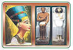SN - Rainha Nefertiti - Dim. 15,7x11,1 cm - Edi��o El Faraana Advertising & Printing - Col. Am�lcar Monge da Silva (2005)