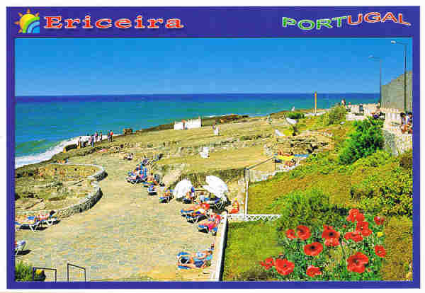N.� 1 - ERICEIRA Panor�mica das Furnas. Costa de Lisboa PORTUGAL - ATLANTICPOST Exclusivo "Papelaria Jo�o" Telef.: 261 863 558 - S/D - Dim. 15x10,5 cm. - Col. Manuel B�ia (2009).