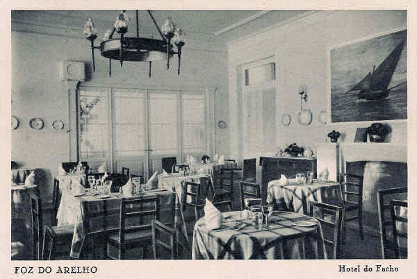 N� 3 - Portugal. Caldas da Rainha. Foz do Arelho. Hotel do Facho - Editor Hotel do Facho (1960) - Dim.15x10 cm - Col. Diamantino Fernandes