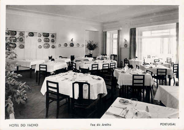 N� 3 - Portugal. Caldas da Rainha. Foz do Arelho. Hotel do Facho - Editor Hoteis Internacionais, Lda (1960) - Dim. 15x10 cm - Col. Diamantino Fernandes
