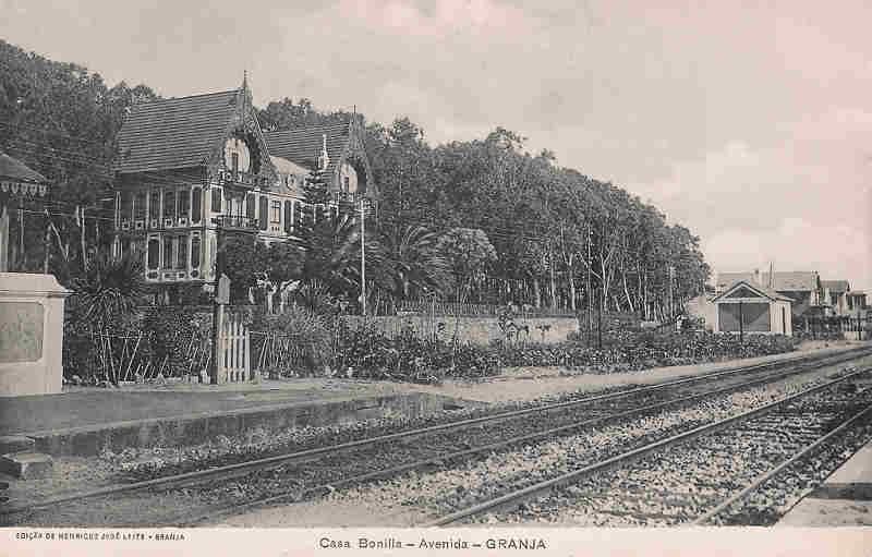 SN - Portugal. Granja (Vila Nova de Gaia) - Casa Bonilla-Avenida -  Editor Jos� Henrique Leite - Dim. 14x9 cm - Col. M. Chaby