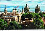 L0 1169 - LONDON - THE TOWER AND TOWER BRIDGE - Ed. COLOURMASTER INTERNATIONAL Photo Precision Limited, St. Ives, Huntingdon Printed in Great Britain PT1024 - SD - Dim. 14,9x10,5 cm - Col. Manuel B�ia (1986)