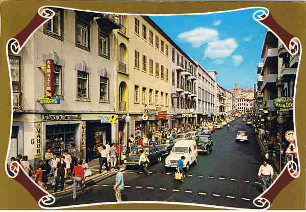 N.� 123 - MADEIRA Art�ria Comercial do Funchal - Ed. CARV�O, MARTINS & SILVA, LDA - RUA DIREIRA, 21 - FUNCHAL 