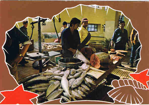 N.� 162 - MADEIRA Mercado do Peixe - Ed. CARV�O, MARTINS & SILVA,L.DA - RUA DIREIRA, 21 - FUNCHAL FABRICADO EM 